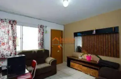 Apartamento com 2 dormitórios à venda, 50 m² por r$ 192.000,00 - vila nova bonsucesso - guarulhos/sp
