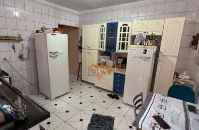 Sobrado com 3 dormitórios à venda, 140 m² por r$ 550.000,00 - jardim adriana - guarulhos/sp