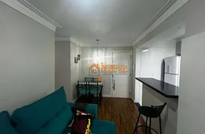 Apartamento com 2 dormitórios à venda, 43 m² por r$ 320.000,00 - centro - guarulhos/sp
