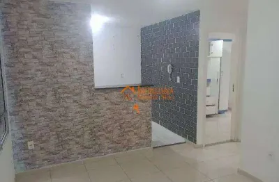 Apartamento com 2 dormitórios à venda, 41 m² por r$ 224.000,00 - água chata - guarulhos/sp