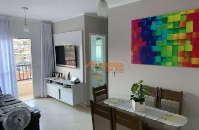 Apartamento com 2 dormitórios à venda, 60 m² por r$ 250.000,00 - vila imaculada - guarulhos/sp
