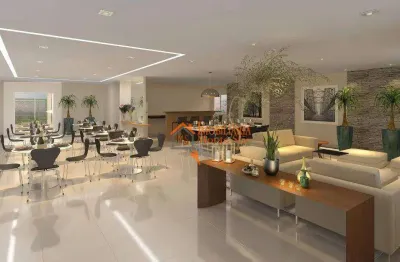 Apartamento com 2 dormitórios à venda, 43 m² por r$ 317.000,00 - jardim diogo - guarulhos/sp
