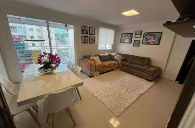 Apartamento com 3 dormitórios à venda, 115 m² por r$ 1.000.000,00 - vila santo antônio - guarulhos/sp