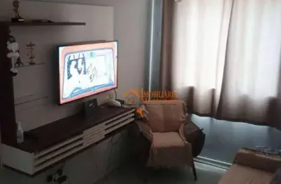 Apartamento com 2 dormitórios à venda, 47 m² por r$ 200.000,00 - jardim nova cidade - guarulhos/sp