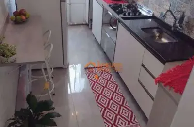 Apartamento com 2 dormitórios à venda, 50 m² por r$ 235.000,00 - água chata - guarulhos/sp