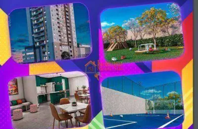 Apartamento com 2 dormitórios à venda, 47 m² por r$ 402.600,00 - vila das bandeiras - guarulhos/sp