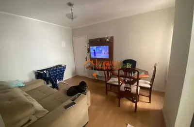 Apartamento com 2 dormitórios à venda, 54 m² por r$ 210.000,00 - vila rio de janeiro - guarulhos/sp