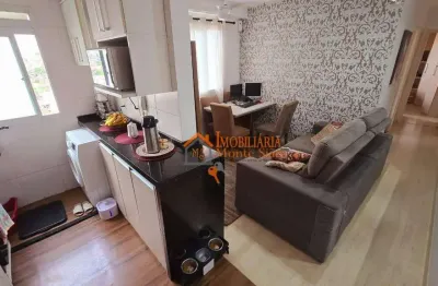 Apartamento com 2 dormitórios à venda, 44 m² por r$ 315.000,00 - cocaia - guarulhos/sp