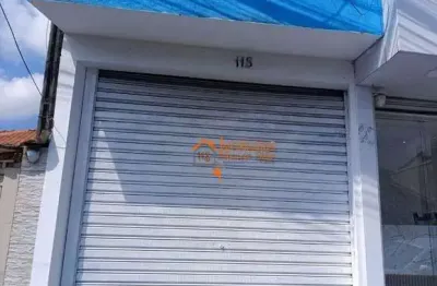 Salão para alugar, 50 m² por r$ 1.550,00/mês - jardim nova taboão - guarulhos/sp