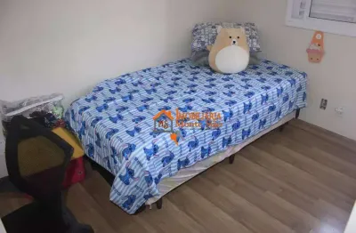 Apartamento com 2 dormitórios à venda, 56 m² por r$ 450.000,00 - jardim nova taboão - guarulhos/sp