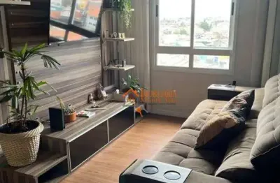 Apartamento com 2 dormitórios à venda, 49 m² por r$ 309.000,00 - centro - guarulhos/sp