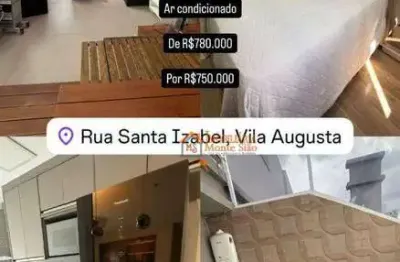 Apartamento duplex com 2 dormitórios à venda, 94 m² por r$ 750.000,00 - vila augusta - guarulhos/sp