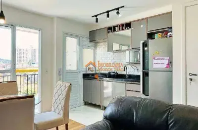 Apartamento com 2 dormitórios à venda, 42 m² por r$ 355.000,00 - vila rosália - guarulhos/sp