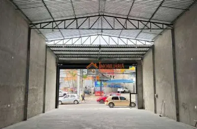Salão para alugar, 250 m² por r$ 15.000,00/mês - vila rio de janeiro - guarulhos/sp
