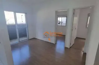 Apartamento com 2 dormitórios à venda, 43 m² por r$ 290.000,00 - jardim adriana - guarulhos/sp