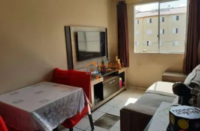 Apartamento com 2 dormitórios à venda, 46 m² por r$ 170.000,00 - jardim nova cidade - guarulhos/sp