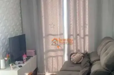 Apartamento com 2 dormitórios à venda, 47 m² por r$ 220.000,00 - jardim guilhermino - guarulhos/sp