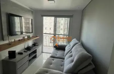 Apartamento com 2 dormitórios à venda, 52 m² por r$ 380.000,00 - vila augusta - guarulhos/sp