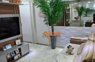 Apartamento com 2 dormitórios à venda, 44 m² por r$ 228.000,00 - jardim são domingos - guarulhos/sp