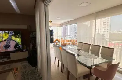 Apartamento com 3 dormitórios à venda, 128 m² por r$ 1.603.600,00 - vila leonor - guarulhos/sp