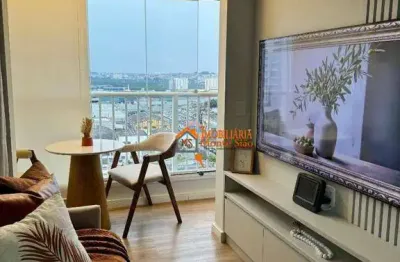 Apartamento com 2 dormitórios à venda, 47 m² por r$ 505.000,00 - vila itapegica - guarulhos/sp