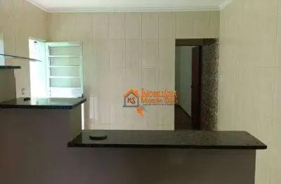 Sobrado com 1 dormitório para alugar, 125 m² por r$ 1.000,00/mês - parque mikail - guarulhos/sp