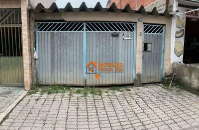 Casa com 1 dormitório à venda, 100 m² por r$ 175.000,00 - jardim ponte alta i - guarulhos/sp