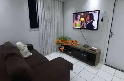 Apartamento com 2 dormitórios à venda, 52 m² por r$ 199.999,00 - pimentas - guarulhos/sp