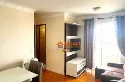 Apartamento com 2 dormitórios à venda, 50 m² por r$ 350.000,00 - jardim santa mena - guarulhos/sp