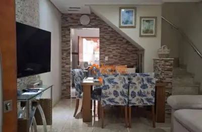 Sobrado com 2 dormitórios à venda, 60 m² por r$ 330.000,00 - parque industrial cumbica - guarulhos/sp
