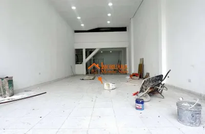 Salão para alugar, 161 m² por r$ 9.800,00/mês - jardim zaira - guarulhos/sp