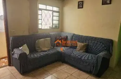 Casa com 3 dormitórios à venda, 100 m² por r$ 405.000,00 - parque continental - guarulhos/sp