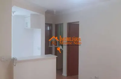 Apartamento com 2 dormitórios à venda, 47 m² por r$ 225.000,00 - jardim silvestre - guarulhos/sp