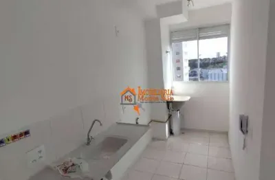 Apartamento com 2 dormitórios à venda, 44 m² por r$ 192.000,00 - vila nova bonsucesso - guarulhos/sp