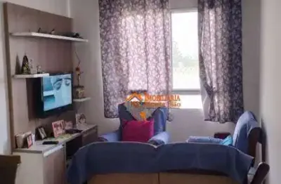 Apartamento com 2 dormitórios à venda, 45 m² por r$ 316.000,00 - ponte grande - guarulhos/sp