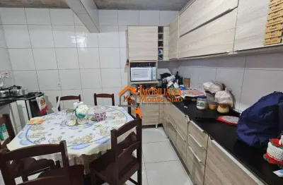 Sobrado com 3 dormitórios à venda por r$ 445.000,00 - parque continental - guarulhos/sp