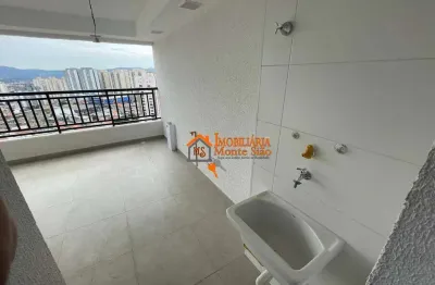 Apartamento com 2 dormitórios à venda, 64 m² por r$ 645.000,00 - vila hulda - guarulhos/sp