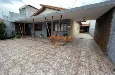 Casa com 3 dormitórios, 240 m² - venda por r$ 1.200.000,00 ou aluguel por r$ 6.036,33/mês - vila galvão - guarulhos/sp
