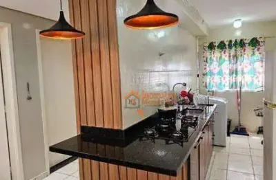 Apartamento com 2 dormitórios para alugar, 53 m² por r$ 1.120,00/mês - vila nova bonsucesso - guarulhos/sp