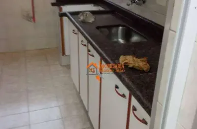 Apartamento com 2 dormitórios à venda, 50 m² por r$ 185.000,00 - parque santo antônio - guarulhos/sp