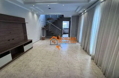 Sobrado com 3 dormitórios à venda, 189 m² por r$ 950.000,00 - jardim santa clara - guarulhos/sp
