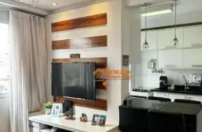 Apartamento com 2 dormitórios à venda, 43 m² por r$ 300.000,00 - cocaia - guarulhos/sp