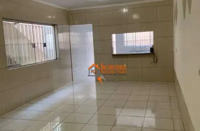 Sobrado com 2 quartos/território para alugar, 166 m² por r$ 3.200/mês - jardim paraventi - guarulhos/sp