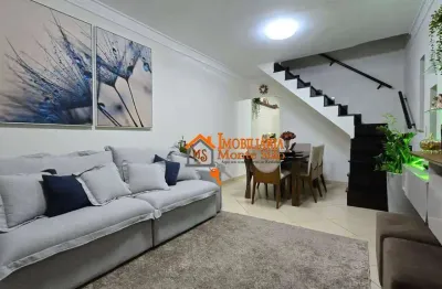 Sobrado com 3 dormitórios à venda, 199 m² por r$ 629.000,00 - parque continental - guarulhos/sp