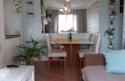 Apartamento com 2 dormitórios à venda, 43 m² por r$ 320.000,00 - cocaia - guarulhos/sp