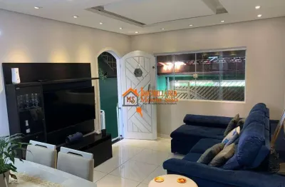 Casa térrea a venda com 2 dormitórios com 125m² de terreno e 2 vagas de garagem - parque continental i - guarulhos/sp