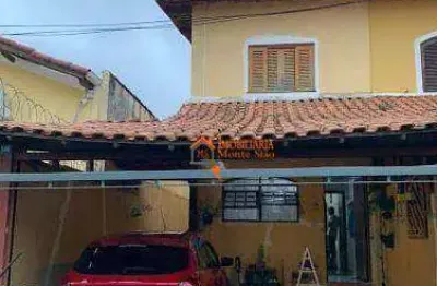 Sobrado com 3 quartos, 1 suíte, 3 vagas, com saída para guaratinguetá, em gopouva - guarulhos, sp