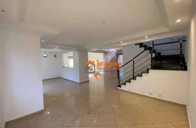 Sobrado com 4 dormitórios à venda, 309 m² por r$ 960.000,00 - parque renato maia - guarulhos/sp