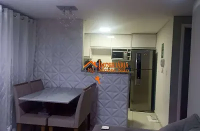 Apartamento com 2 dormitórios à venda, 42 m² por r$ 260.000,00 - vila alzira - guarulhos/sp