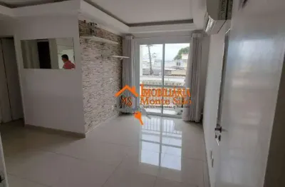Apartamento com 2 dormitórios à venda, 56 m² por r$ 480.000,00 - vila das palmeiras - guarulhos/sp